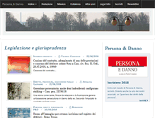 Tablet Screenshot of personaedanno.it